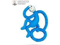 Matchstick Monkey Mini Monkey Teether Blue