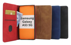 Fancy Standcase Wallet Samsung Galaxy A53 5G (SM-A536B) (Svart)