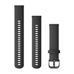 Garmin Quick Release Remme 20 mm, sort/sort