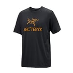 ArcTeryx  Arc'Word Logo SS Herre, 000486 Black Ii, S