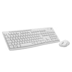 Logitech MK295 Silent Wireless Combo, QWERTZ German Layout - White White MK295