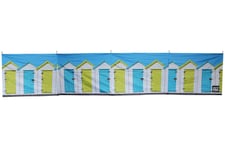 The Beach Hut 5 Pole Wooden Windbreak