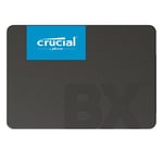 Crucial BX500 500GB 2.5" SATA 3.0 Micron 3D NAND Solid State Drive (SSD) - Black