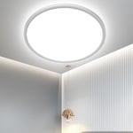 OTREN Plafonnier LED Rond, Éclairage de Plafond 4000K, Luminaires Intérieur pour Salon, Chambre, Cuisine, Salle de Bain, IP44, Ø23cm