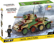 Cobi 2287 - World War II - Sd.Kfz 234/2 Puma 470 pcs **FREE UK SHIPPING**