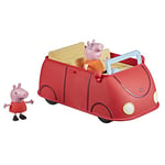 Nerf Peppa Pig Peppa’s Adventures Voiture Rouge familiale, Jouet préscolaire avec Phrases et Effets sonores, dès 3 Ans unisex - Multicolore