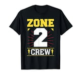 Zone 2 Crew Fitness Training Cardio Sport Zone 2 T-Shirt