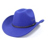 10cm iso lieri Cowboy hattu 2023 Syksy Talvi kihara lieri punk tyyliin iso lierinen miesten ja naisten siisti pyöräilyhattu Western Cowboy hattu