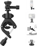 Pince De Serrage De Support De Guidon Rotatif À 360° Pour Gopro Hero 13 12 11 10 9 8 7 6 Max Mini, Insta360 X4 X3, Dji Osmo, Support De Rétroviseur De Vélo Moto Tube De Bateau Acce[PHO064322]