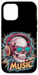 Coque pour iPhone 12/12 Pro Cool Headphones Music Lover