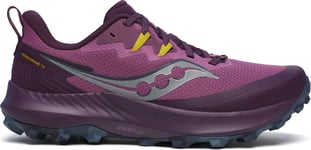 Saucony Women's Peregrine 14 Plum/Eggplant, 37