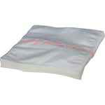 Finnvacum slette glatte blanke vakuumposer til kammermaskiner 140 my 16x25cm - 100stk