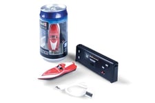 Revell Control 23569 Mini RC Speedboat-Red with Precise 2.4 GHz Control, 7.5cm in Length