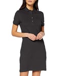 Lacoste Robe Slim Fit Femme , Noir, 32