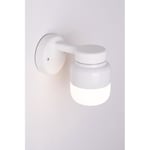 Ohm Wall Vägglampa LED G9 Vit 100/150 Opalglas IP44