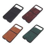 Folding Screen Mobile Phone Case Scratch Resistant Dustproof PU Leather Phon GF0