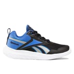 Reebok Boys Rush Runner 5 Sneaker, Cblack Vecblu Pewter, 4 UK