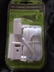 Master Plug - Telephone Extension Kit - 20m - With Cable Clips