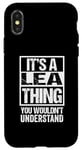 iPhone X/XS It's A Lea Thing You Wouldn't Understand First Name Case