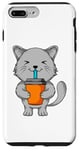 Coque pour iPhone 7 Plus/8 Plus Chat & Café : Accord Parfait