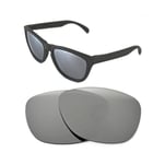 NEW POLARIZED CUSTOM SILVER ICE LENS FOR OAKLEY FROGSKINS LX SUNGLASSES