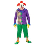 Widmann-Evil 01963 Joker Costume pour Homme, Multicolore, Taille L/XL