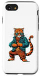 Coque pour iPhone SE (2020) / 7 / 8 Orange Bengale Chat Voyou Chat Gangster Chat Gangster Life