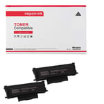 TONER B225 / B230 / B235 006R04399 Noir x 2 Compatible pour XEROX-NOPAN-INK B 225, B 230, B 235