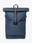 Sandqvist Ilon Rolltop Backpack, Steel Blue