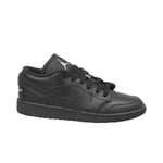 Nike Air Jordan 1 Low Gs Svarta 38