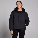 MP Women's Short Padded Puffer Jacket - Black - S