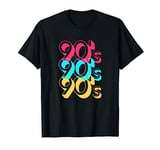 The 90s In Large Letters Themed Music Party 90's Lover T-Shirt