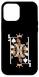 Coque pour iPhone 12 Pro Max Black History Month - Carte de la Reine Spade Africaine Noire - Fille Afro