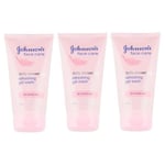 3 x Johnson's Face Care Daily Essentials Refreshing Gel Wash 150ml
