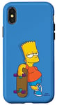 iPhone X/XS The Simpsons Bart Simpson Sky Blue Case