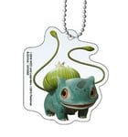 Bulbasaur Pokemon Keychain from Detective Pikachu Collection 5cm BANDAI