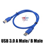 1.0m U3-U02 Câble D'extension USB USB 3.0 2.0 Extender Cordon Smart TV SSD Xbox One PC Portable Vitesse Rapide USB 3.0 Câble D'extension Nipseyteko