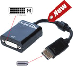 Delock Adaptateur DVI I Dvi-I Dvii Dual Link Duallink Displayport Affichage Neuf