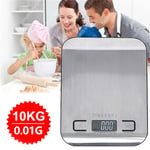 Digital 10kg Kitchen Scales Electronic Food Weight Balance LCD Postal Scale UK