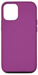 Coque pour iPhone 13 Pro Couleur violet foncé simple