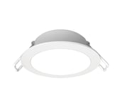 Aigostar - LED Kylpyhuoneen upotettava valo LED/4,8W/230V 3000K valkoinen IP65