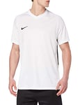 NIKE Men's Tiempo Premier Short Sleeve Top, White/White/Black/(Black), XL UK