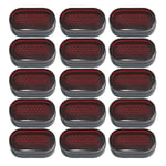 15Pcs Electric Scooter Tail Lights Led Rear  Lampshade Brake Rear Lamp1296