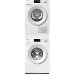 Miele WSB 383 WCS 125 Edition pyykinpesukone ja Miele TSD 263 WP kuivausrumpu