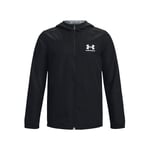 Under Armour Garçon UA Sportstyle Windbreaker, veste coupe-vent légère, veste garçon respirante, veste running