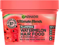 Garnier Hair Food 3-In-1 Fine Hair Treatment Mask, 4x More Plumped Hair, For No