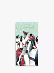 Art File Penguin Money Wallet Christmas Card