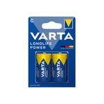 Varta 1,5V C, Lr14 7800Mah 2-Pack Alkaline Longlife Power *