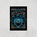 Dungeons & Dragons Monster Manual Giclee Art Print - A4 - Print Only