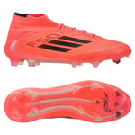 adidas F50 Elite Mid Fg Vivid Horizon - Turbo/aurora Black/silver Dam - Gräs (Fg), storlek 44